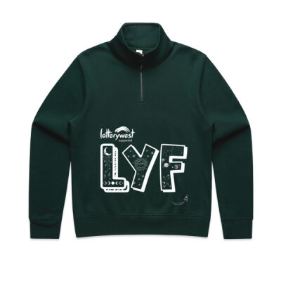 No Year Half Zip Jumper (25 Design) Womans Thumbnail