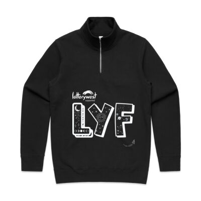  Half Zip Mens (No Year logo) 25 Design Thumbnail