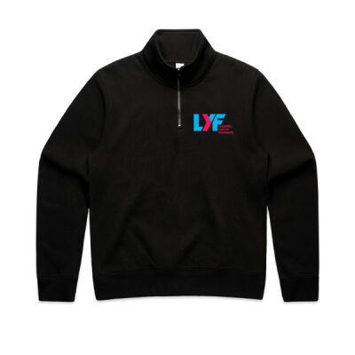 LYF LOGO Womans Half Zip Thumbnail
